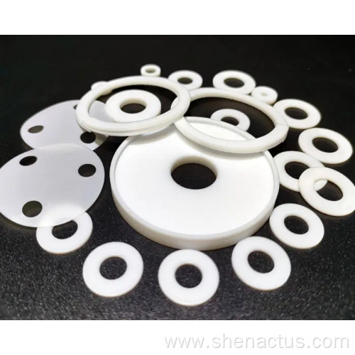 Custom PTFE Flat Washer Back Up Ring Seals